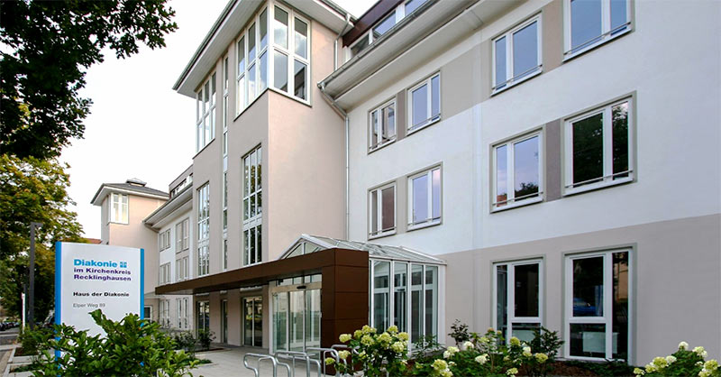 Gebäude der Diakonie Recklinghausen