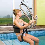 Deckenlifter in Schwimmbad und Hydrotherapie