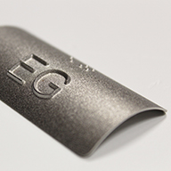 Taktile Beschilderung aus Aluminium, Edelstahl Taktiles Handlaufschild aus Aluminium, Edelstahl